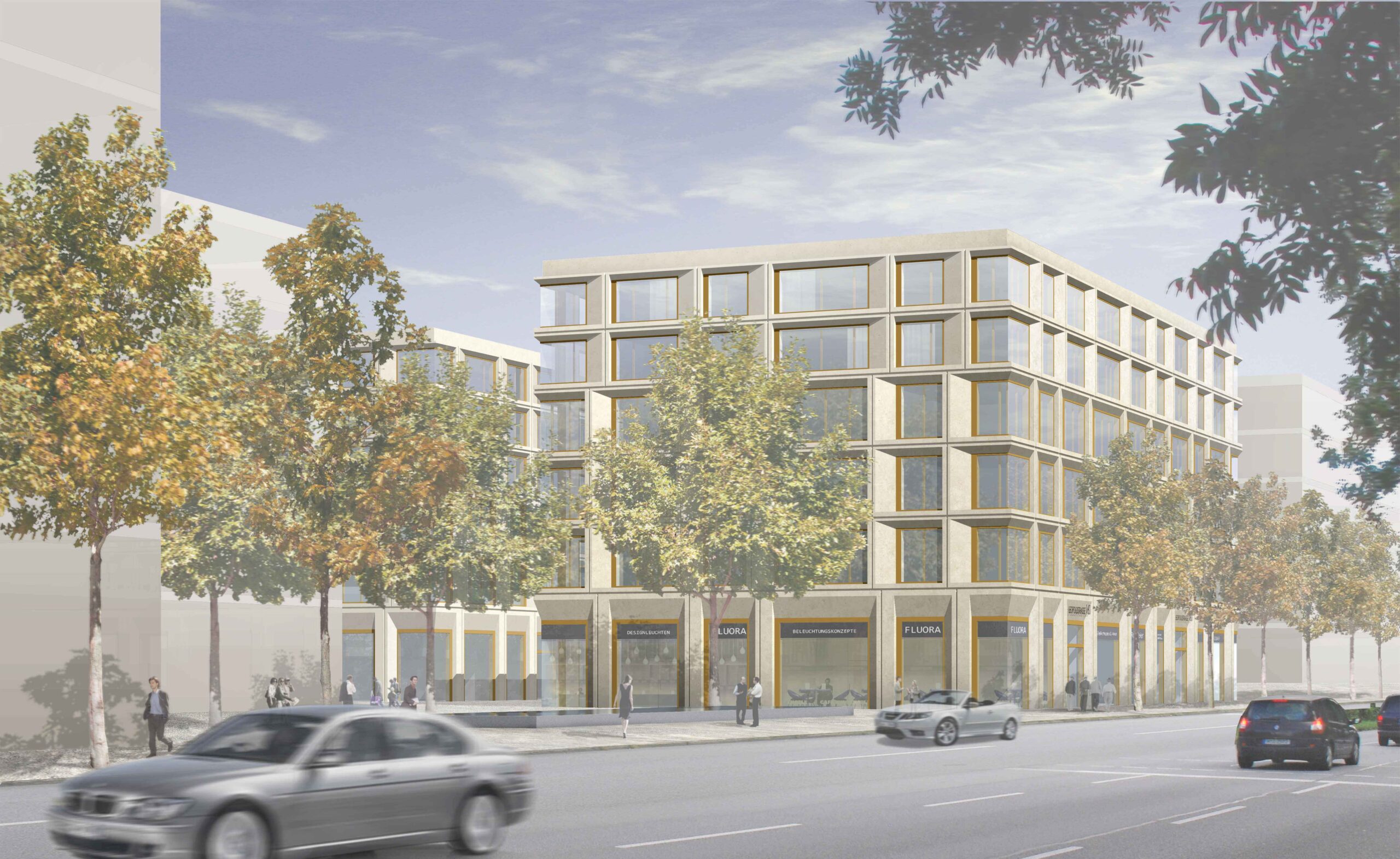 Schwabing Tor dreisterneplus Wohnungsbau städtische Dichte