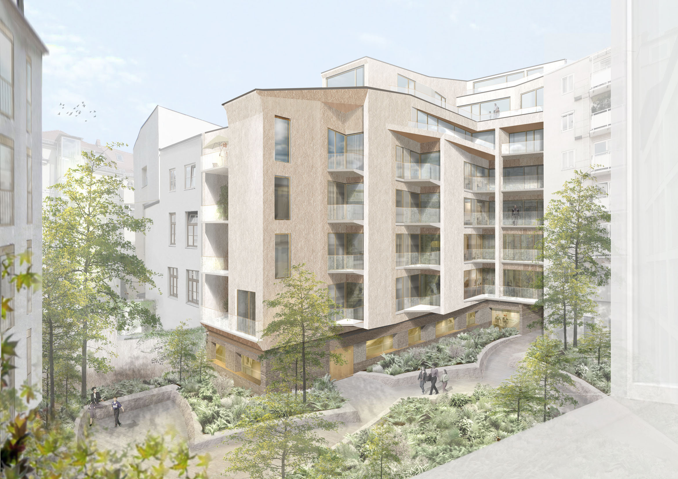 Altheimer Eck München dreisterneplus Meili Peter Wohnhaus