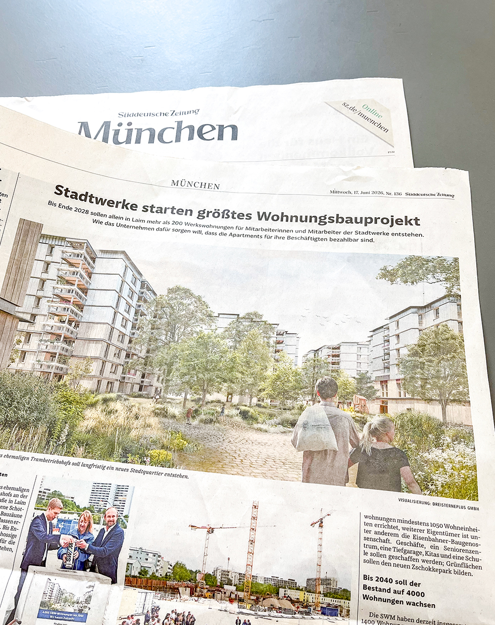 Werkswohnungen für die SWM
