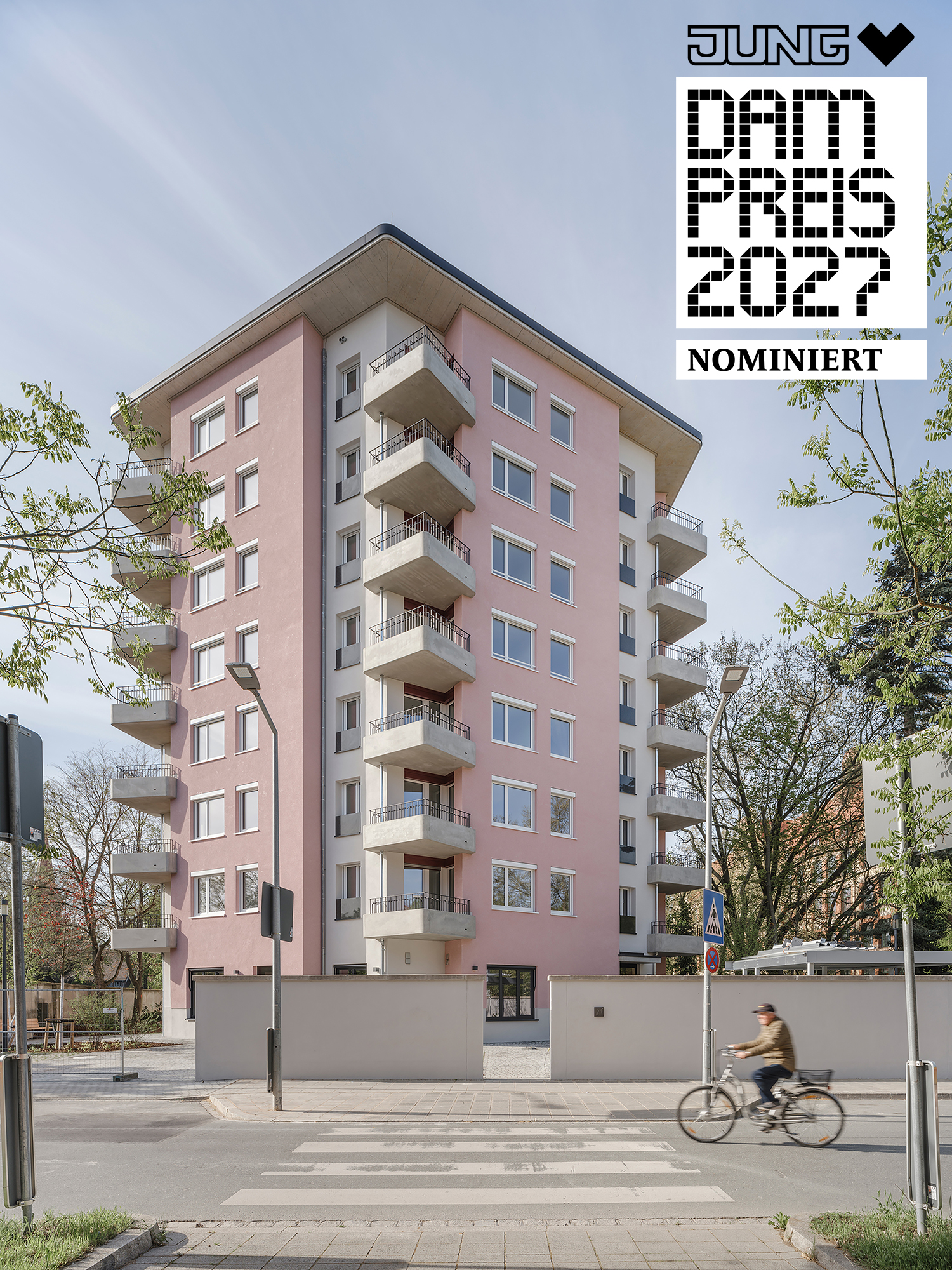 Seniorenwohnen Webersgasse für den DAM Preis 2027 nominiert!